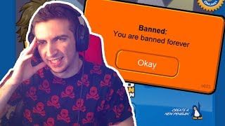 Getting BANNED on Club Penguin Rewritten [upl. by Datha]