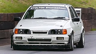 Ford Sierra V8 Monster Sound  Lexus 1UZFE Engine Swap [upl. by Laucsap817]