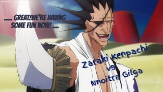 Kenpachi vs Nnoitora English Dub  Full Fight 1080p  Bleach [upl. by Leonanie]