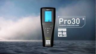 YSI Pro30 ConductivitySalinity Water Quality Meter Video [upl. by Ahsoek473]