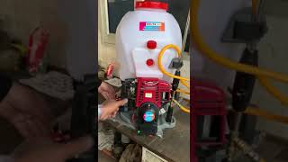 Brass Knapsack Self start 4s power sprayer Automatic [upl. by Ardeha]