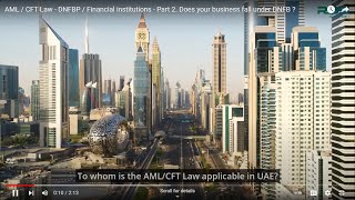 MUST WATCH  DNFBP Explained In 2 Minutes  What Does DNFB Mean For Your Business  UAE Part 2 [upl. by Jonme]