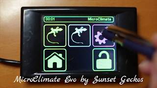 MicroClimate Evo Configuration amp Settings in English [upl. by Palmore]