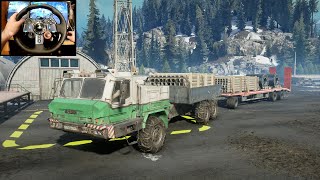 SnowRunner  Part 290  Yukon  Logitech G29 Gameplay [upl. by Perkin41]