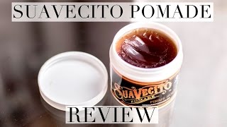 Suavecito Pomade Review  Mens Hair Product Review Alsenio [upl. by Mitinger594]