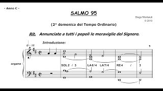 SALMO 95 Annunciate a tutti i popoli le meraviglie del Signore  2° domenica del TO Anno C [upl. by Errecart]