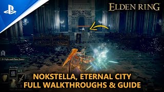 ELDEN RING  Nokstella Eternal City Full Walkthroughs amp Guide  Baleful Shadow Boss [upl. by Paley861]