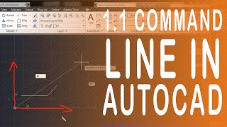 11 How to use command Line in autocad [upl. by Burr665]