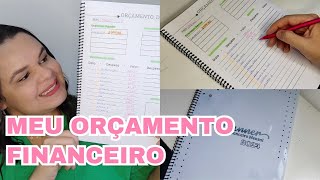 Orçamento Financeiro de um Casal para o mês de Março com 2000 reais [upl. by Ahseinet]