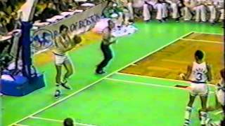 NBA Greatest Duels Larry Bird vs Hakeem Olajuwon 1986 [upl. by Eshelman183]