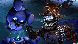 SFM FNaF Withered vs Nightmare VR [upl. by Ttirrem442]