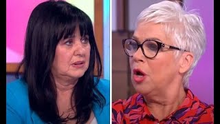 ITV Loose Womens Denise Welch blasts Coleen Nolan after Meghan Markle row erupts on air [upl. by Eaned]