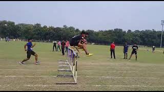 mens 110m hurdles at Spardha IIT BHU 2022 [upl. by Niwhsa]