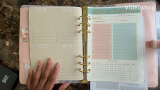 Plan With Me  A5 Ring Planner  May 12 May 19 2024 [upl. by Longtin822]