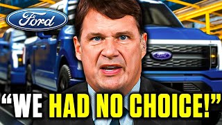 HUGE NEWS Ford CEO HAD ENOUGH amp DITCHED EV Production [upl. by Annelise]