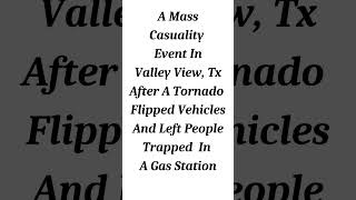 Tornado Damage in Valley View Texas [upl. by Ahseikram355]