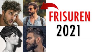 MÄNNERFRISUREN 2021 ● TRENDFRISUREN für MÄNNER 2021 [upl. by Mell589]