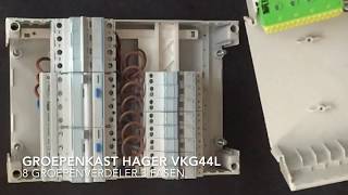 GroepenKast Hager VKG44L [upl. by Jehius]