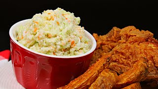 KFC Coleslaw Copycat  Wow [upl. by Elyad]