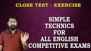 Close test English grammar  close test for all competitive exams  close test English tricks [upl. by Nigrom]