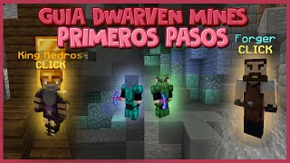 GUIA DWARVEN MINES  PRIMEROS PASOS  236  Hypixel Skyblock [upl. by Sydalg]