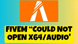 How to Fix FiveM “Could not open x64audio 2023 ✅ Very Easy [upl. by Lohner]