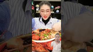 Chinese Crazy Mukbang mukbang food seafood eating eatingshow streetfood [upl. by Adnih285]