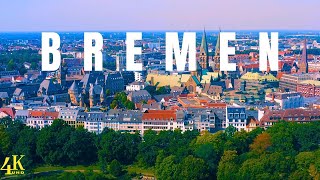 Bremen Germany 🇩🇪 4K UHD  Drone Footage [upl. by Atteynek73]