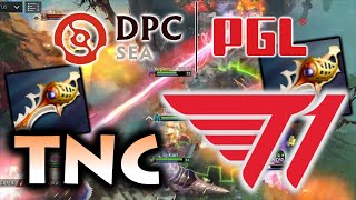 AMAZING SERIES PA vs TB  TNC vs T1  DPC SEA UPPER DIVISION DOTA 2 [upl. by Eittah]