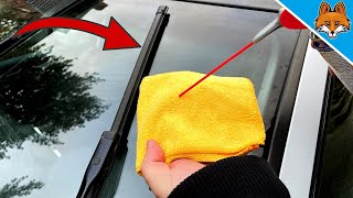 Spray THIS on your Windshield Wipers and they are AS NEW 💥 No more Streaks 🤯 [upl. by Dirk]