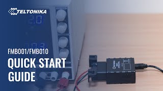 Teltonika FMB001 and FMB010 quick start guide [upl. by Annahsat]