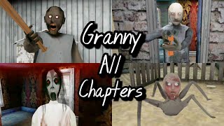 Granny All Chapters Full Gameplay Second Edition [upl. by Golliner468]