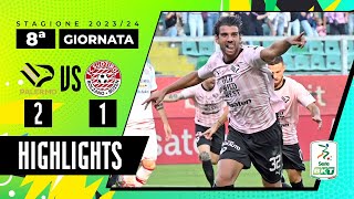 Palermo vs Südtirol 21  Nel finale il Palermo chiude la rimonta  HIGHLIGHTS SERIE BKT 2023  2024 [upl. by Tani]