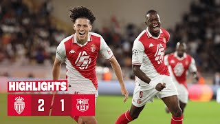 AS Monaco  FC Barcelone  Ligue des Champions  1ère journée [upl. by Monie]