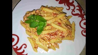 Pasta con ricotta e pomodoro [upl. by Llyrehc]