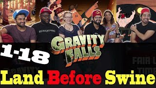 Gravity Falls  1x18 Land Before Swine  Group Reaction [upl. by Tobe678]