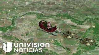 Sigue en vivo el recorrido de Santa Claus [upl. by Ttergram]