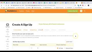 Sign Up Genius Tutorial [upl. by Timrek580]