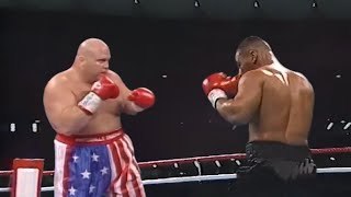 Mike Tyson vs Butterbean  Fantasy Fight [upl. by Llain]