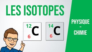 Questce quun ISOTOPE   PhysiqueChimie lycée [upl. by Needan]