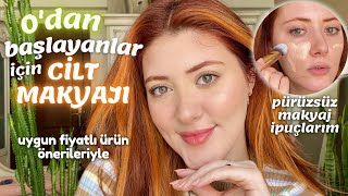 Sıfırdan başlayanlar için kusursuz CİLT MAKYAJI 🌸 Tüm ipuçlarım uygun fiyatlı ürün önerilerim [upl. by Pruchno]