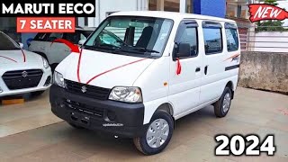 New 2024 Maruti Suzuki Eeco ll 7 Seater ll ₹7 Lakhs ll Petrol  Cng Best Milage commercial vehicle [upl. by Zhang532]