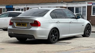 BMW 320i Backbox Delete Sounds Like a Subaru Exhaust [upl. by Weil732]