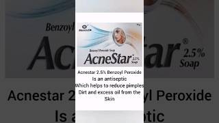 Acnestar Soap best soap for acnepimples amp oily skin acnestargel skincare youtubeshorts shorts [upl. by Allicerp]