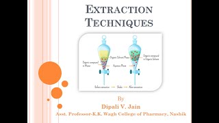 Solid Phase Extraction [upl. by Cacilie]