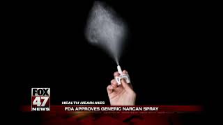 FDA approves first generic naloxone nasal spray to treat opioid overdose [upl. by Nilloc]