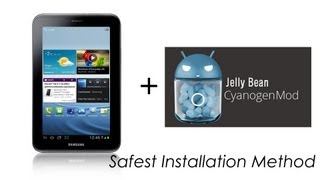 Galaxy Tab 2 70  How to Install Jellybean CM10 Cyanogenmod P3100  P3110  P3113  Cursed4Eva [upl. by Eittap526]