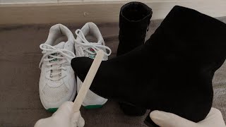 ASMR I 신발 두드리기 Shoes Pat down amp Search amp Check I Relaxing Sound [upl. by Anuahc]