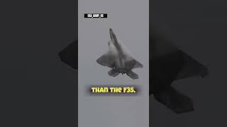 F22 vs F35  Why F22 Dominates🇺🇸shorts f22raptor f35 airforce [upl. by Leffert533]