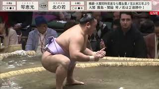 大相扑 2024年一月场所 第三天 琴惠光│Grand Sumo  January 2024 New Year Basho  Day 3  Kotoeko [upl. by Aicnatsnoc]